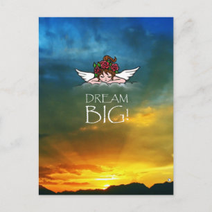 Dream Big Vykort