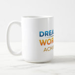 Dream Big, Work Hard, Achieve More: A Logotyp for  Kaffemugg<br><div class="desc">Denna logotyp ger uttryck för den kraftfulla resan från strävan till fullbordan. Den har en dynamisk design som visuellt representerar tillväxt och uppåtgående kraft och kombinerar fet typografi med en sjudande palett i färg för att inspirera till handling och fira framgång. Oavsett om du är en individ som strävar efter...</div>