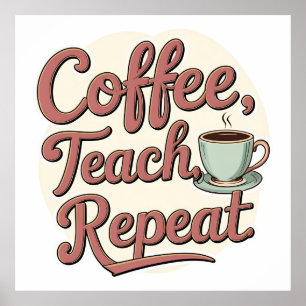 Dream Big Work Hard Motivtive Back to school Poster