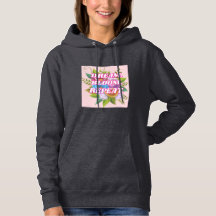 Dream Bloom Repeat Blommigt Motivational Sweatshir