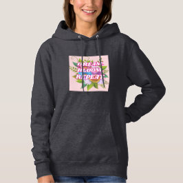 Dream Bloom Repeat Blommigt Motivational Sweatshir T Shirt