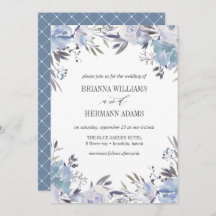 Dream Blue | Finare Rustic Flowers bröllop