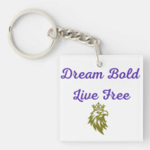 Dream Bold Keychain