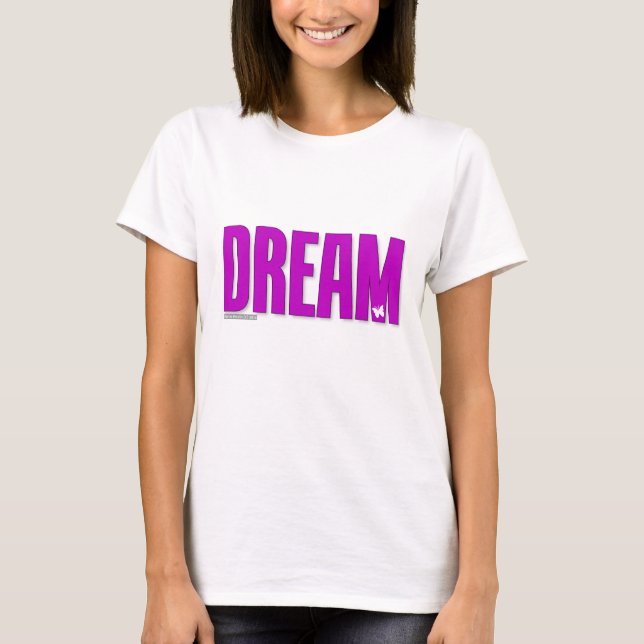 Dream (Butterfly) Shirt Tee Shirt (Framsida)