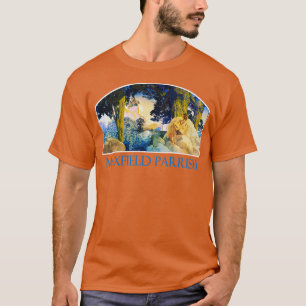 Dream Castle i Himlar 1908 av Maxfield Parrish T Shirt