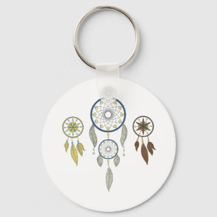Dream Catcher bakgrund Nyckelring