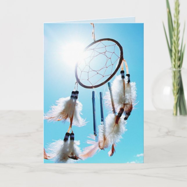 DREAM CATCHER BIRTHDAY-KORT KORT (Framsida)