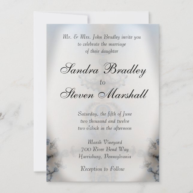 Dream Catcher bröllopsinbjudan Inbjudningar (Framsida)