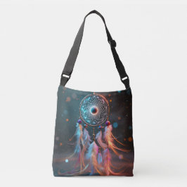 Dream Catcher Crossbody Tote Boho All-over Print Axelväska