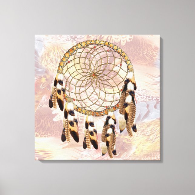 Dream Catcher hemdekan Canvastryck (Framsida)