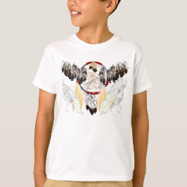 Dream Catcher och Feathers Shirt (vid) T