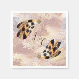 Dream Catcher Party Decor Pappersservett