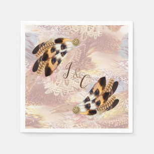 Dream Catcher Party Decor Pappersservett