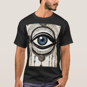 Dream Catcher Tattoo Sketch - Polynesien-Inspired T Shirt