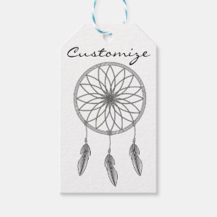 Dream-catcher Thunder_Cove Presentetikett