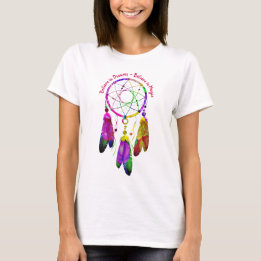 Dream catcher Tro på drömmar och magiska T Shirt
