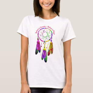 Dream catcher Tro på drömmar och magiska T Shirt