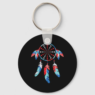 Dream Catcher Vind Chimes 4:e juli Nyckelring