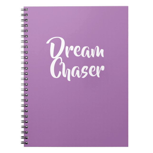 Dream Chaser Notebook Journal Anteckningsbok (Framsidan)