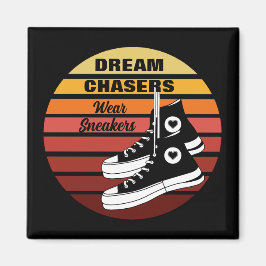 Dream Chasers Bära Sneakers Magnet