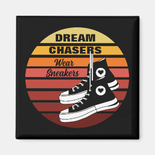 Dream Chasers Bära Sneakers Magnet