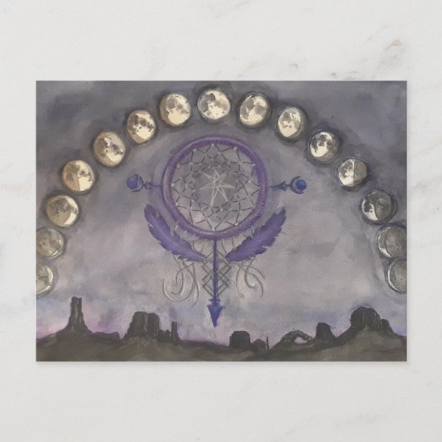 Dream Chasing-vykort Vykort (Framsida)