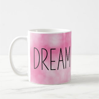 Dream Coffee Tie Dye Rosa Kaffemugg