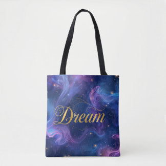 Dream - Colorful blue and purple Tygkasse
