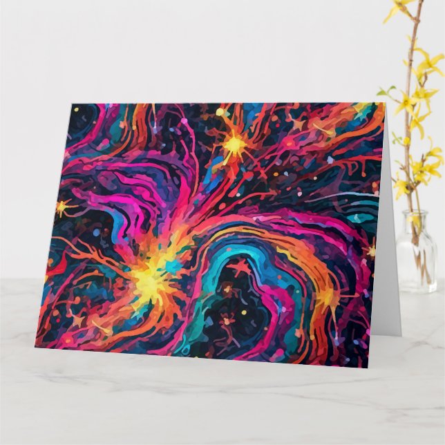Dream Cosmos Kort (Gul blomma)