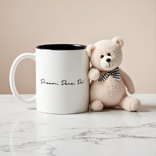 Dream, Dare! Inspirationsoffert Två-Tonad Mugg