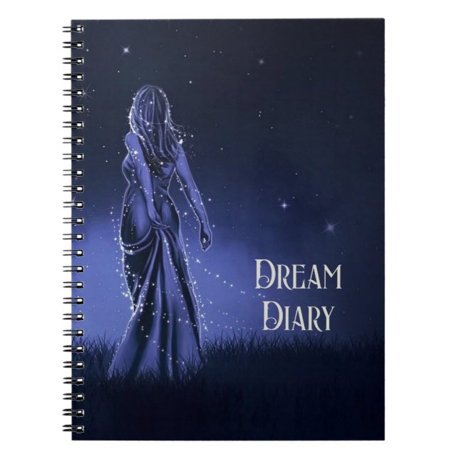 Dream Diary Journal Anteckningsbok (Framsidan)