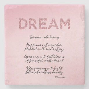 Dream Dikt Stenunderlägg