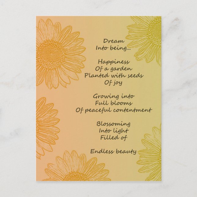 Dream Dikt Vykort (Framsida)