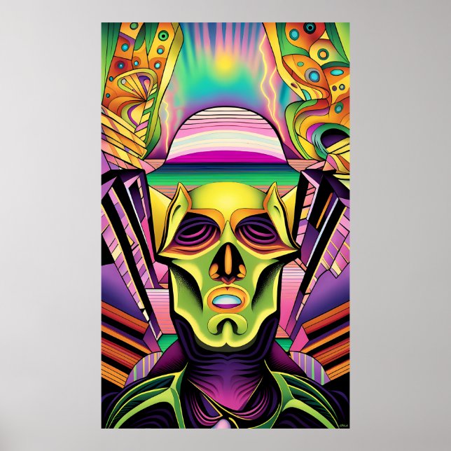 Dream Faced Poster (Framsidan)