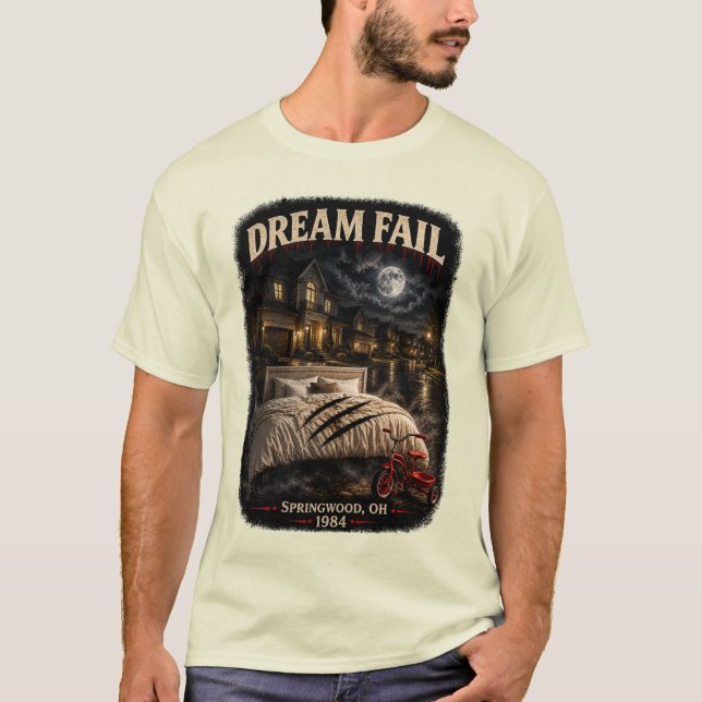 Dream Fail Herr T-Shirt (Framsida)