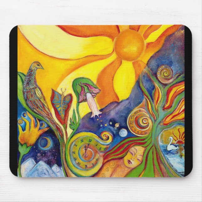 Dream Fantasy Art Modern Psychedelic Surreal Musmatta (Framsidan)