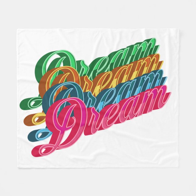 Dream Fleecefilt (Framsidan (Horisontell))