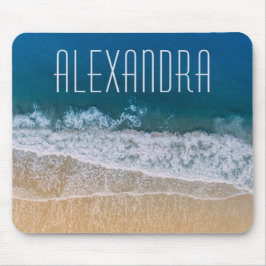Dream Florida Tropical Sand Beach Namn Customized Musmatta
