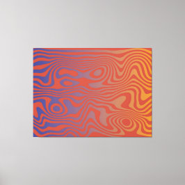 Dream Flow l Abstract Trippy Pattern - No. 01 Canvastryck