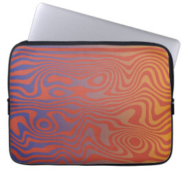 Dream Flow l Abstract Trippy Pattern - No. 01 Laptop Fodral