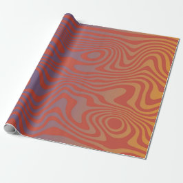 Dream Flow l Abstrakt Trippy Mönster - Nr. 01 Presentpapper