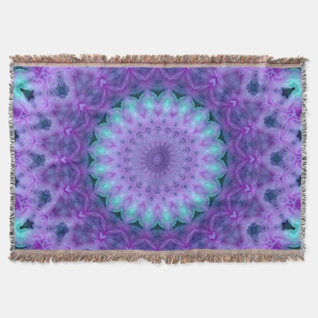 Dream Flower - 1 - Throw Blanket Filt (Framsidan)