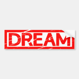 Dream Frimärke Bildekal