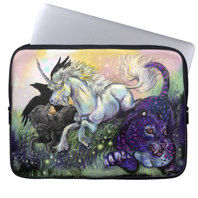 Dream Gaurdians Laptop Fodral (Framsidan)