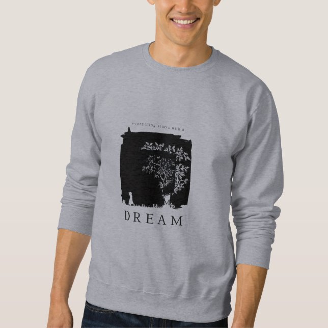 🌙 Dream Graphic Sweatshirt (Framsida)
