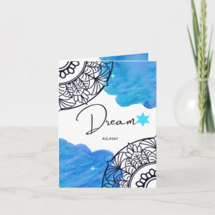 Dream Greeting Card, litet, 4-tums x 5,6-tums mapp Kort