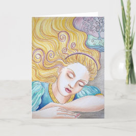 Dream-hälsningskort Tack Kort