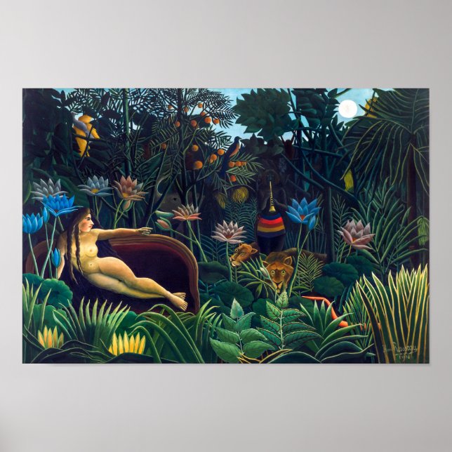 Dream | Henri Rousseau | Poster (Framsidan)