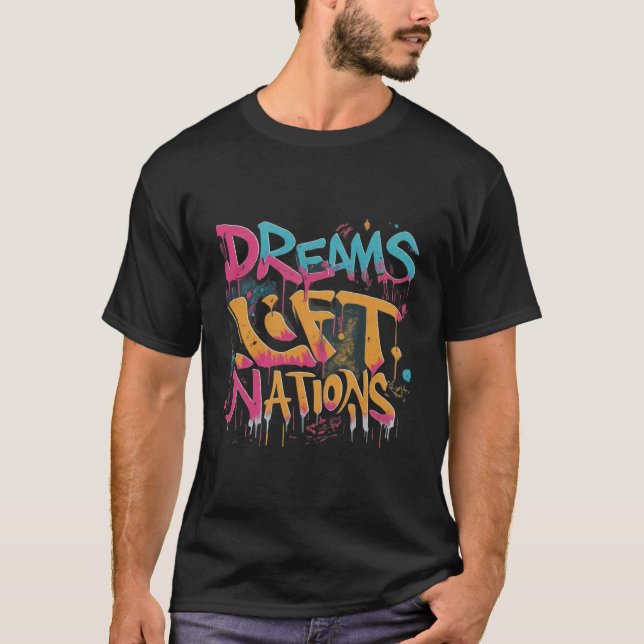 Dream Hiss Nations T Shirt (Framsida)