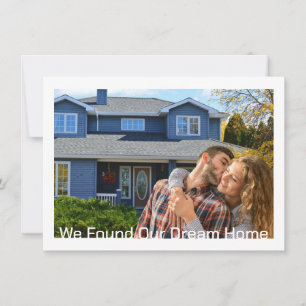 Dream Home Photo Vi har flyttat-meddelandekort Inbjudningar